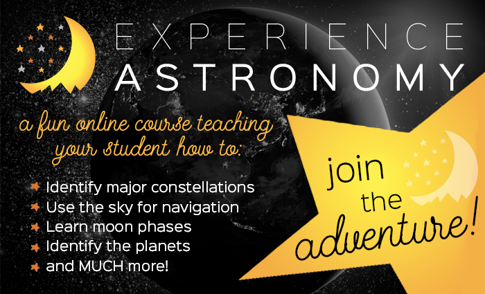 Experience Astronomy homeschool science
